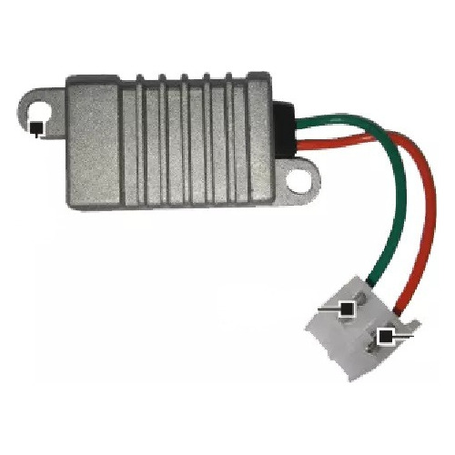 Regulador De Voltaje Compatible Con M.marelli Fiat Strada