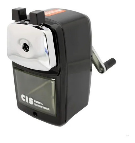 Apontador De Mesa Mecânico Com Manivela Grande Pr-03 Cis