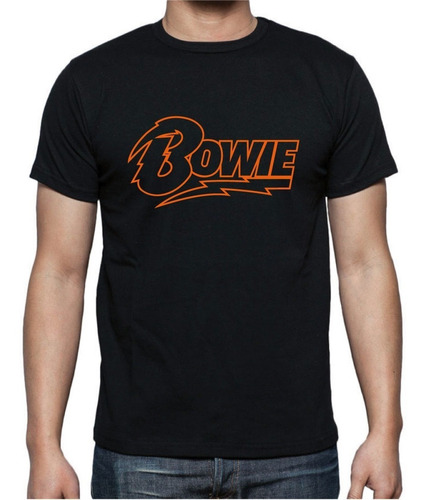 Polera David Bowie - Logo.