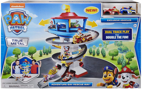 Paw Patrol Torre De Rescate Adventure Bay Original Nueva