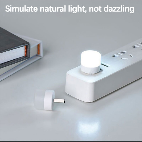 Luz Noturna E Usb Luz Atmosférica De Emergência Para Quarto