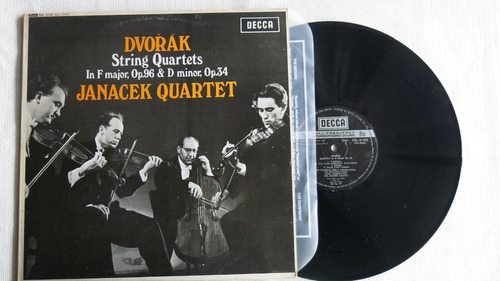 Vinyl Vinilo Lp Acetato Dvorack Strings Quarters Janacek Qua