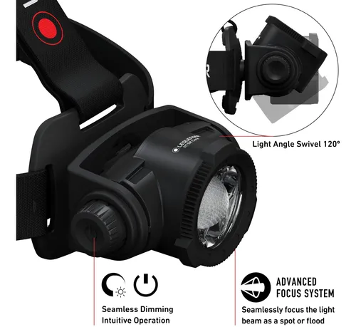 Ledlenser H15r Core Linterna Frontal Recargable 2500 Lumenes