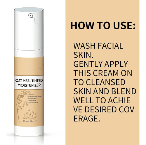 Hidratante Colorido De Aveia Com Vitamina C -scutellaria Ext