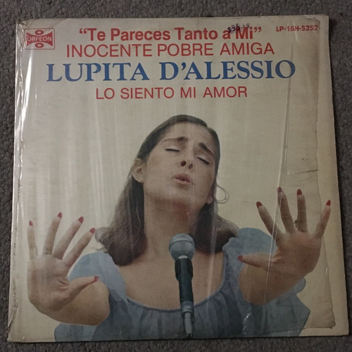 Lp Lupita D,alessio Te Pareces Tanto A Mi Lo Siento Mi Amor