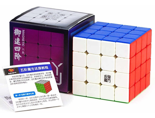 Cubo Rubik 4x4 Magnético Yusu Original Yj Speed Stickerless