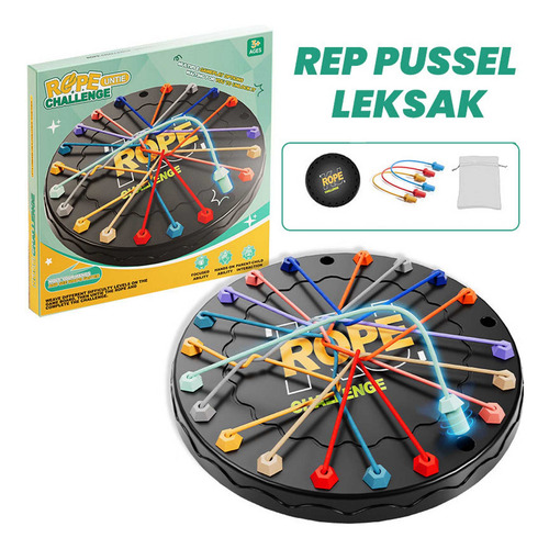 Juego De Rompecabezas Para Niños: Juego De Desatar Cuerdas F