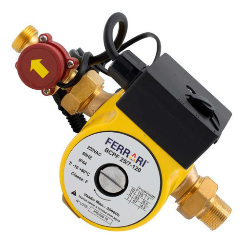 Bomba Pressurizadora 120w Bcpf25/7 Monofásica Ferrari 110v