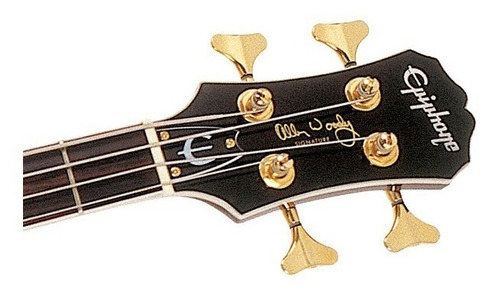 Bajo 4 Cuerdas EpiPhone Allen Woody Rumblekat Wine Red Orientación De La Mano Diestro