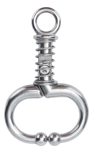 Anillo Para Nariz Ganado Acero Inoxidable, Tamaño Medio, 6 U