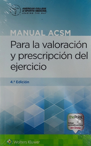 Manual Acsm Para La Valoración Y Prescripción Del Ejercicio