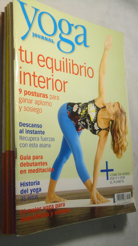 Revista Yoga Journal Nro 42 Tu Equilibrio Interior 