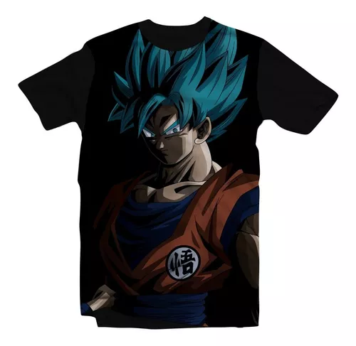 camiseta dragon ball super z personagens ,frente estampada.