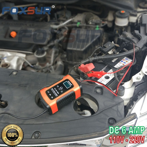 Cargador De Batería Inteligente Reparación Para Vehículo 12v