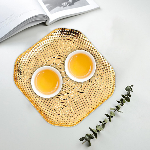 Posavasos De Metal Para Decoración De Mesa De Café