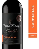 Comprar Vino Tinto Chileno Viña Maipo Carmenere 750ml