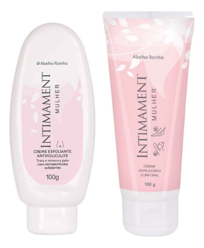 Creme Esfoliante P/ Foliculite E Creme Depilatório Corporal