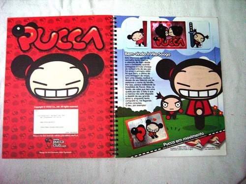 Album De Figurinhas Pucca Livro Ilustrado