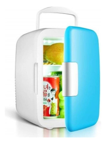 Mini Geladeira 4l 12v Fria/quente Retrô Casa Carro