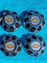Comprar 4 Copas De Rin Chevrolet 8 Birlos Con Cubre Birlos 