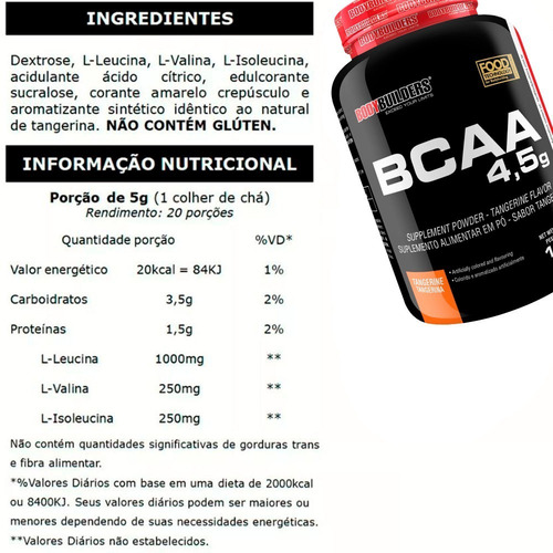 Kit Whey Protein 2kg + Bcaa + Creatina + Shaker
