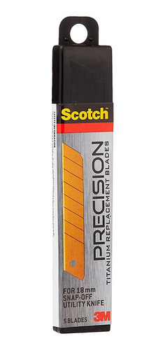 Imagen 3 de 7 de Hojas De Repuesto P/ Cuchillo Retractil Scotch Presicion
