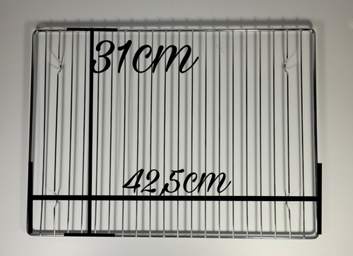 Imagen 1 de 2 de Rejilla De Horno Electrico 42,5cm X 31cm