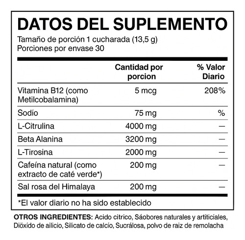 Cbum Essential Pre Workout 30 Serv Peach Mango Peach/mango