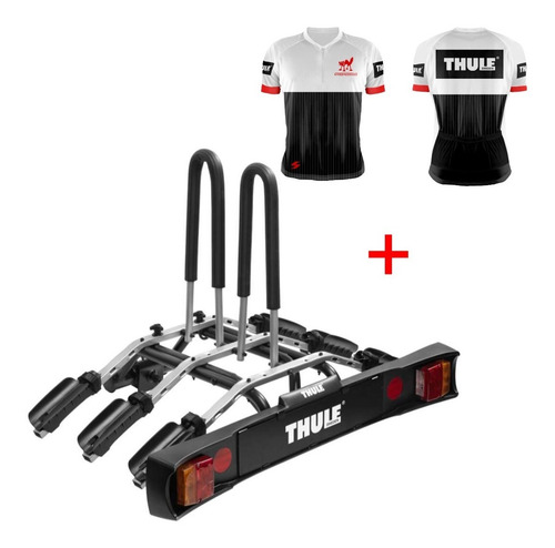 Imagem 1 de 6 de Suporte 3 Bike Bicicletas Engate Thule Ride On 9503 + Brinde