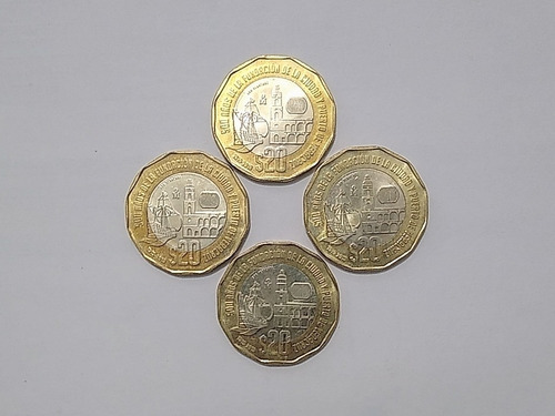 Monedas 500 Años De Veracruz.