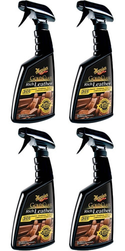 Paq. 4 Limpiador Y Acondicionador De Cuero 450 Ml Meguiars