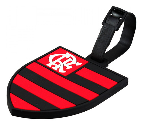 Etiqueta Identificação Bagagem Time Futebol 9x7.5cm-flamengo