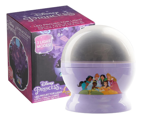 Lámpara Proyector Led Disney Princesas