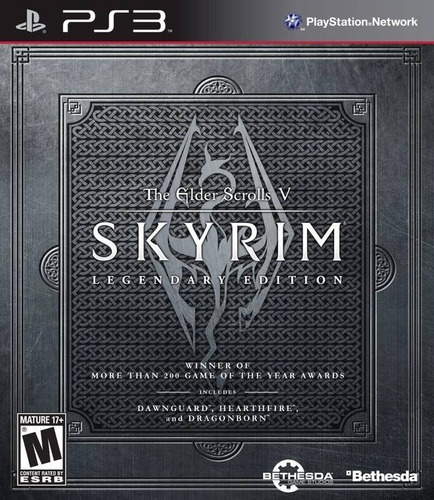 The Elder Scrolls V Skyrim Legendary Ps3 Nuevo Primera Edici