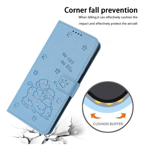 Funda Abatible For Samsung Galaxy A04e Cartera De Cuero Pu