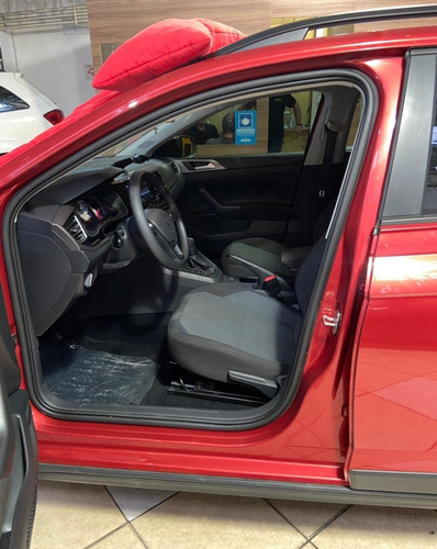Imagem 8 de 13 de Volkswagen Nivus 2021 1.0 Flex Comfortline Vermelho
