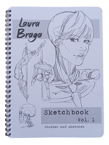 Laura Braga Sketchbooks Vol. 1 Y 2 Autografiados.