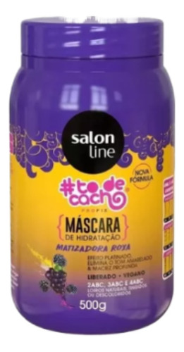 Mascara Matizadora Violeta Salon Line 500 Mg