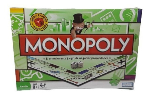 Monopolio Juego De Mesa. Original De Hasbro