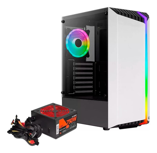 Gabinete Pc Gamer Aerocool Bionic-g-wt-v2 Con Fuente Lnz750