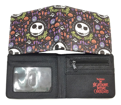 Cartera Billetera Jack Skellington Tim Burton