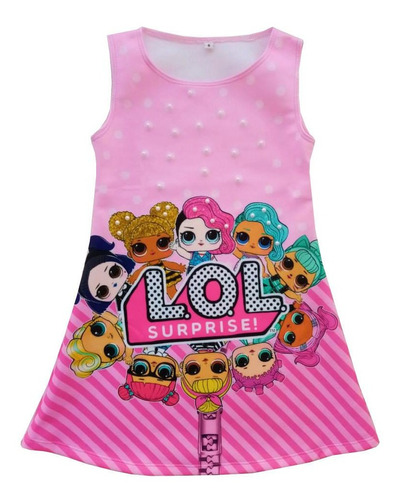 Vestido Para Niñas De Lol Surprise - Cs 