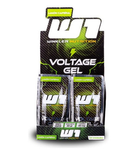 Gel Boost & Volatge 18 Unidades Winkler Nutrition Energetico