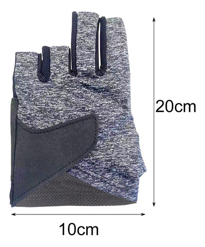 Luva De Bilhar Cue Luvas De Dedo Separadas Para Cinza