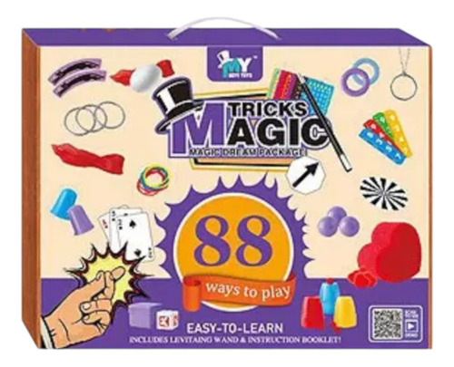 Kit De Magia 45 Trucos Niños Ilusionismo Juguete Mago Nc29