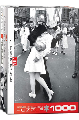 Eurographics Besing On Vj Day Life Magazy (1000 Piezas) Puzz