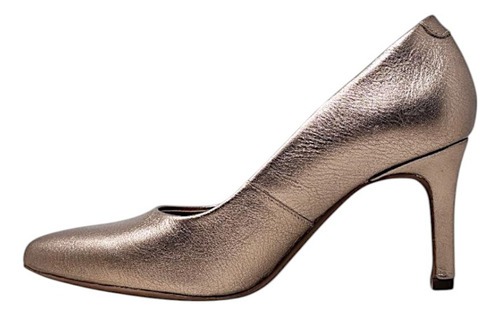 Zapato De Tacón Flexi Piel Elegante Comodo Antiderrapante