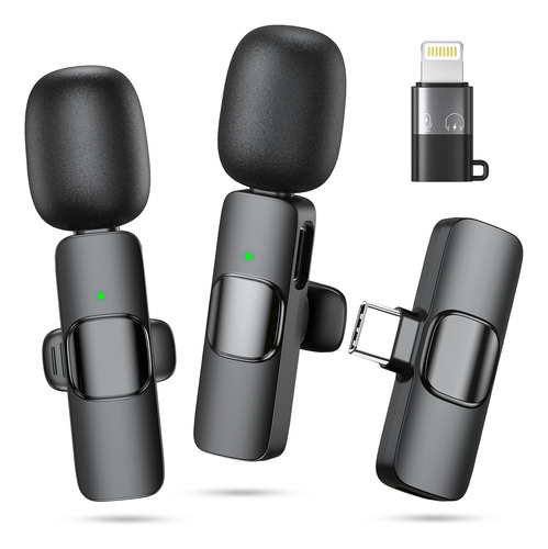 Wireless Microphone For iPhone, Android Phone, Laptop, Cd...