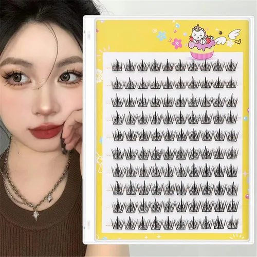 Lash Clusters C Curl Manga Eyelash Clusters Anime 10 Filas