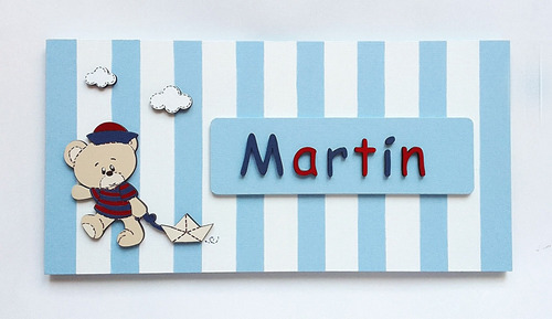 Imagen 3 de 10 de Carteles Con Nombre Del Bebe (varón) - Cuarto O Maternidad